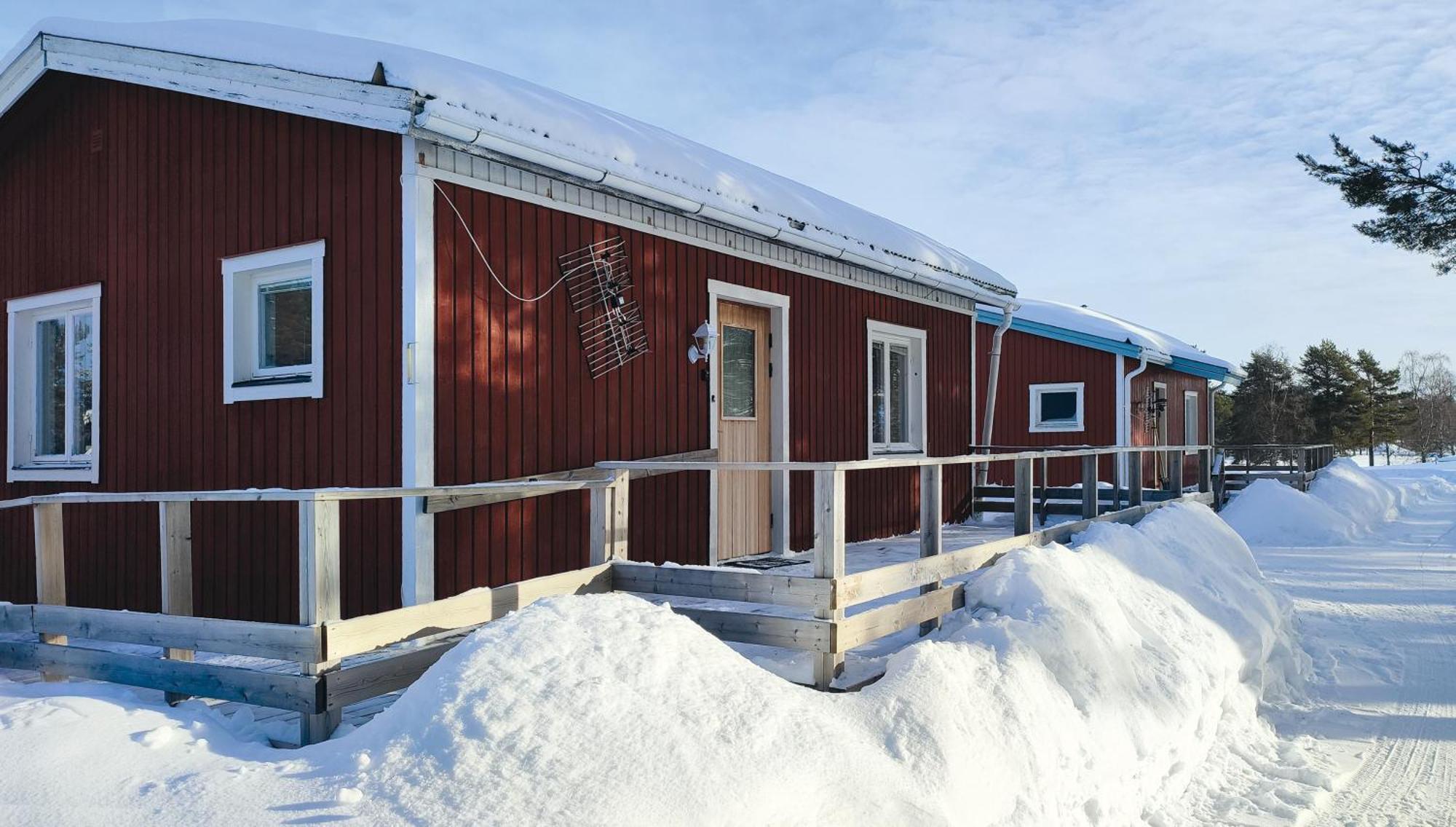 Fritidshus - Cottage - Holiday House - Soluppgang Blattniksele Esterno foto